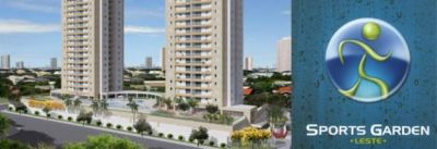 Sports Garden Leste!!! Apartamentos de 3 e 2 dormitórios com 1 suíte e 82 m² privativos.