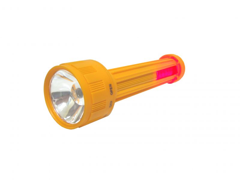 Lanterna com sinalizador a led e Tripé    