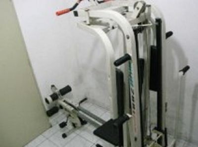 conj. aparelho de musculação/ginástica