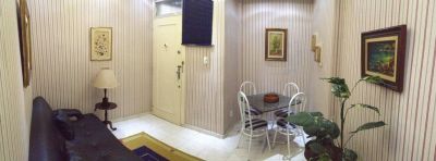 Quarto e sala na quadra da praia de Copacabana Ref.404