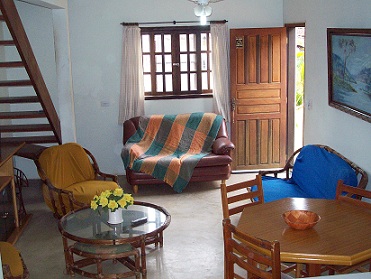 ILHABELA casas Temporada mobiliadas 2 dorm -  Praia do Curral