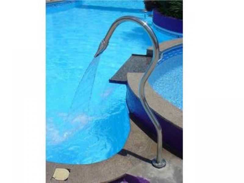 Cascata Tubolar para Piscina - Mega-Lazer