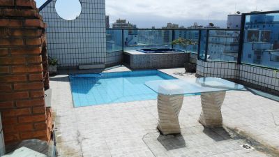 Vende-se linda cobertura em Praia Grande - Consulte-nos!!