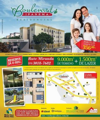 Lançamento - Aptos de 1 e 2 dorm. 