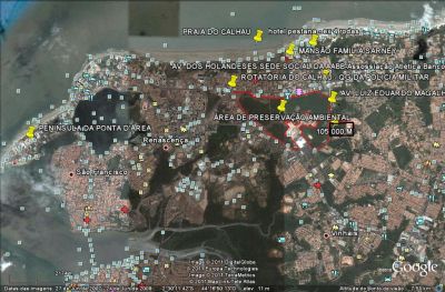 TERRENO EM SÃO LUÍS-MA COM 105.000M² -PREÇO = R$ 52.500.000,00