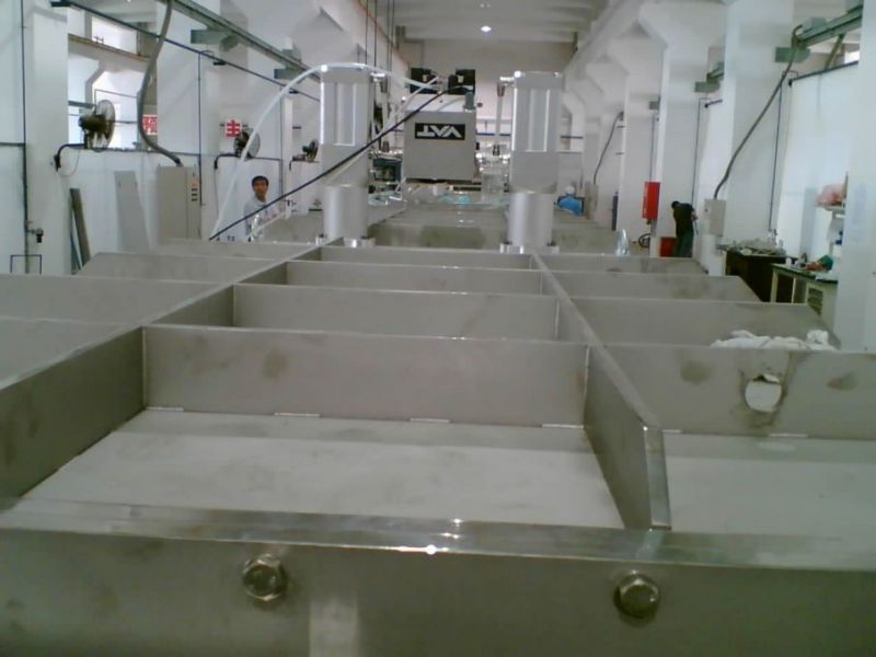 Production line for CIGS thin film solar cells