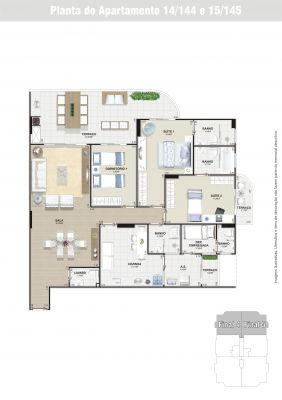 Imovel Novo de Frente para praia 