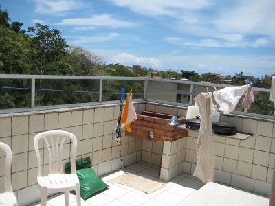 Férias Carnaval Aconchegante cobertura  vista total frente mar churrasqueira 