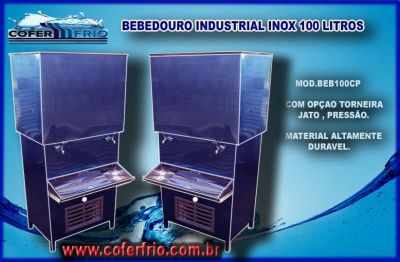 bebedouro industrial inox 50 litros 