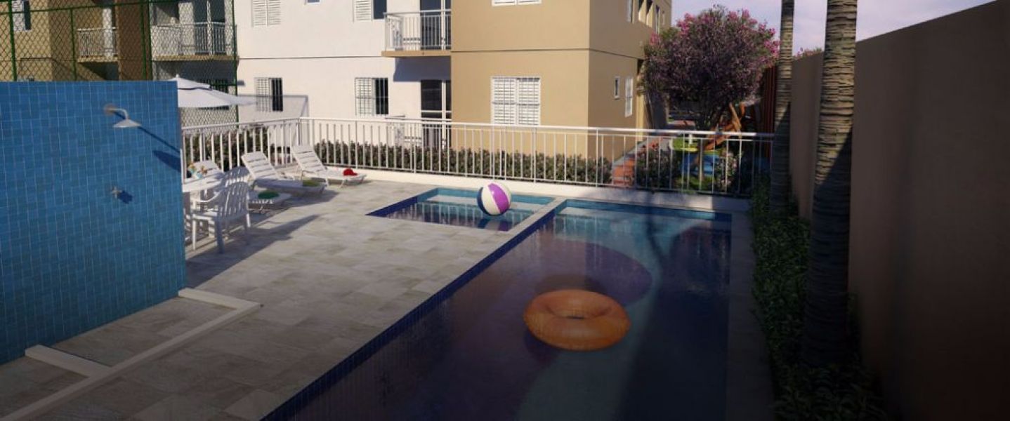 Apartamentos novos com 2 dormitórios Guarapiranga