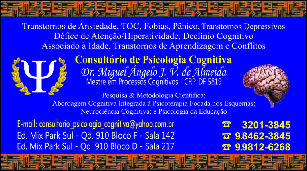 Terapia Cognitiva Brasília