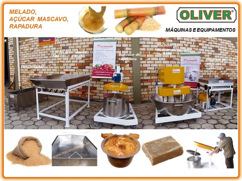 Máquina batedeira industrial para melado marca OLIVER MACANUDA