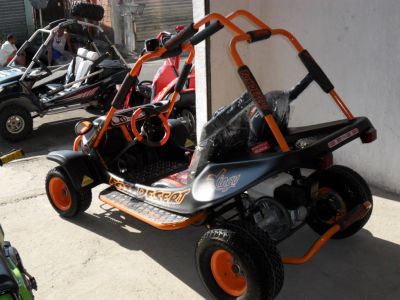 Mini Buggy Fox desert Preto Fosco e Laranja