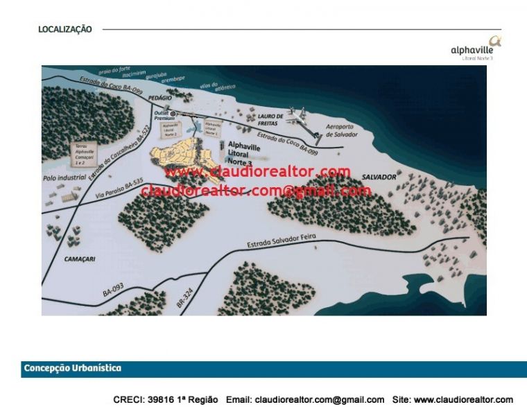 Alphaville Litoral Norte 3, Camaçari, Bahia.