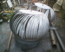 EXAUSTORES EÓLICOS E EO-ELÉTRICOS PARADADOS