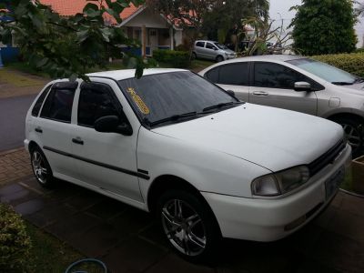 Gol 1.0 completo gasolina 1999 branco