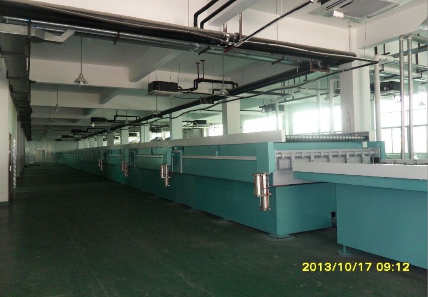 Production line for VIP vacuum insulated panel