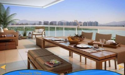 Vistta Laguna, Lançamento de imóveis, Incrível, 4 Quartos com suítes, Lazer, na Barra