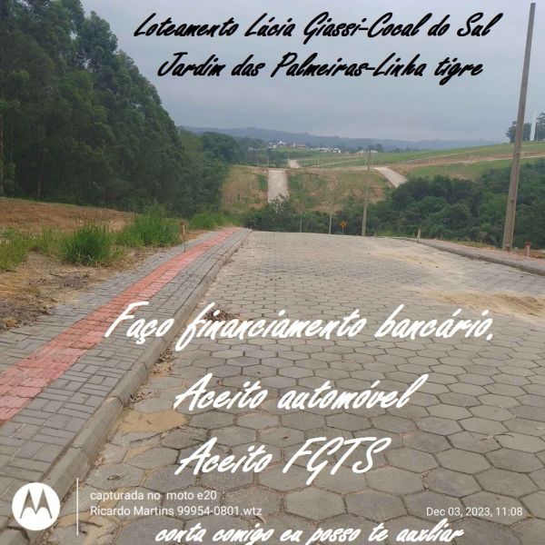 Loteamento Lúcia Giassi Cocal do Sul Jardim das Palmeiras