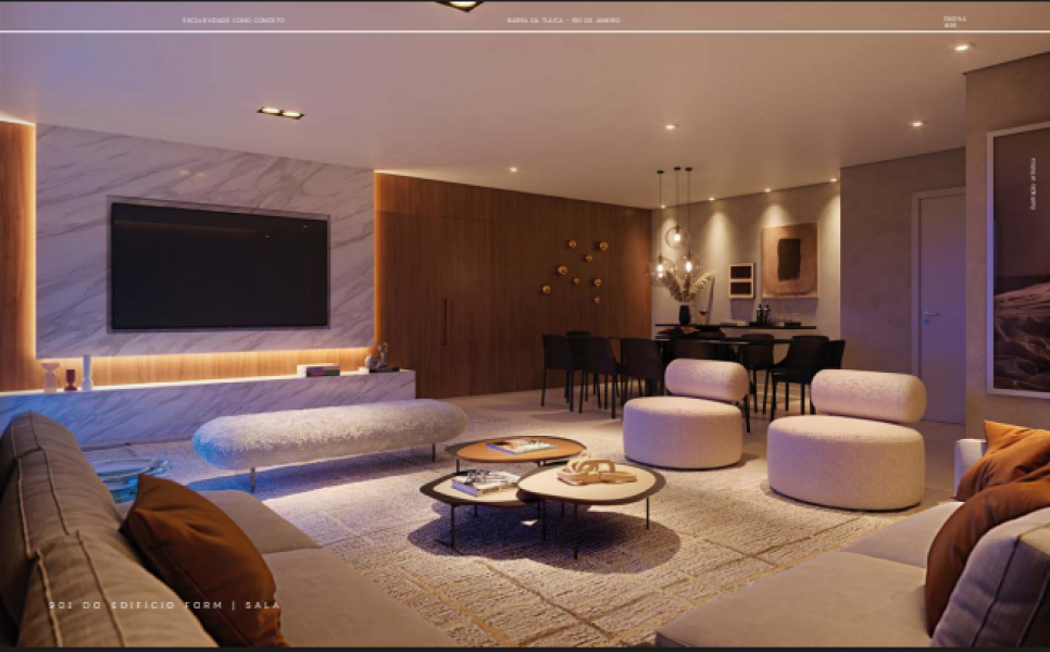 Concept  Apartamentos 3 e 4 Quartos Barra da Tijuca Rio de Janeiro