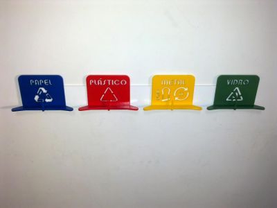 Suporte Sacolas para Lixeiras Seletivas