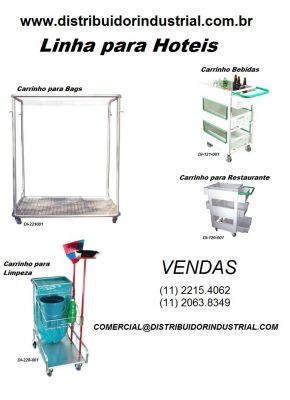 Carrinhos para Hoteis