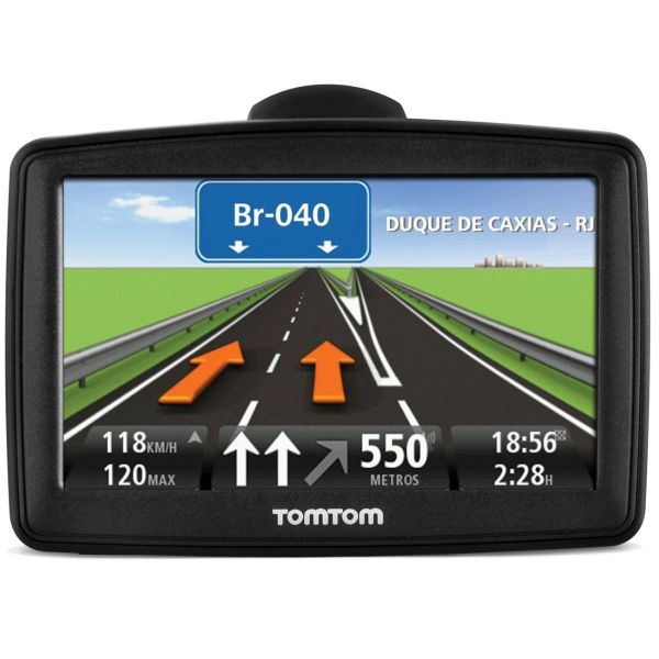 Navegador Gps Tomtom Xl335 Tela 4.3 Touch Screen Avisa Radar
