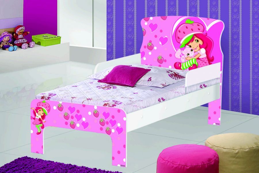 Cama Infantil Moranguinho Criança Ler Anuncio Inteiro