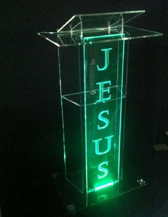 Púlpitos de Acrílico