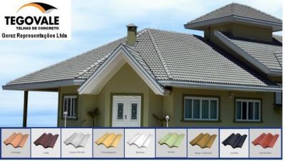 Telha de Concreto / Cimento