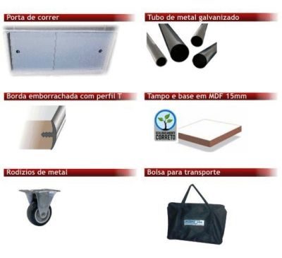 BALCÃO DEGUSTAÇÃO MEIA LUA 60CM