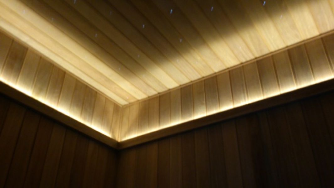 Sauna Seca com luz led - Lazer Sauna