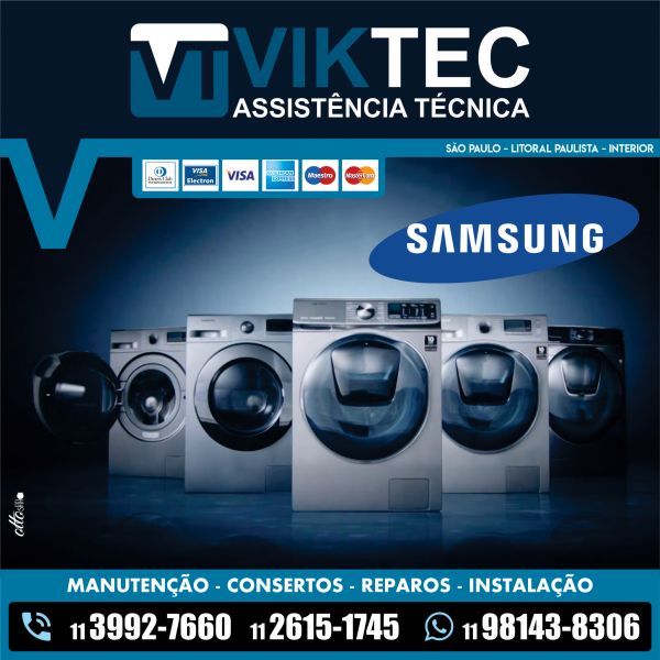 Instalação de Lava e Seca - Água Fria