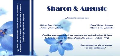 Convites de Casamento e Aniversários Personalizados
