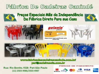 Fabrica de Cadeiras de Plastico