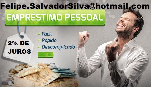 Ajuda financeira entre particular como você. E-mail: Felipe.SalvadorSilva@hotmail.com