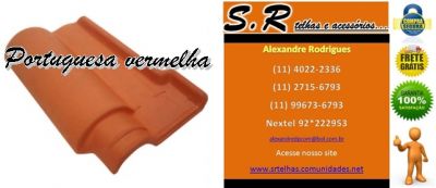 Portuguesas Vermelhas Comerc Naturais R$ 0,90 Frete Grátis!