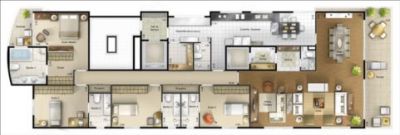 Murano Paraíso - Aptos prontos de 221 m² á 354 m² - 4 dormts - 4 suítes !!!