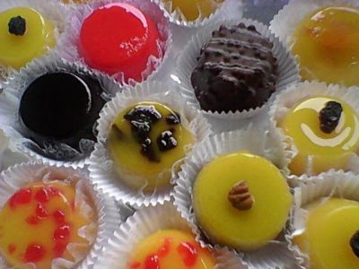 Quindins de Pelotas com diversos sabores