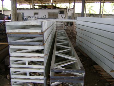 Tesouras, Treliças e Pilares