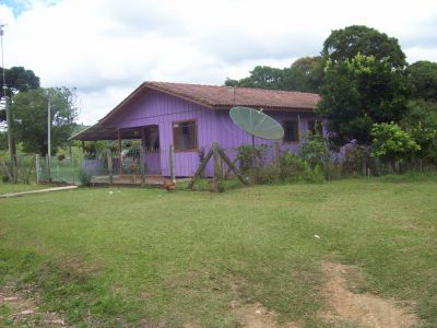 chácara terreno 3152m2 casa mista 140m2 em Agudos do Sul