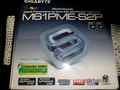 Kit Placa Mãe+proc. Amd X2 -64 5000+4gb Memoria Ddr2+cooler