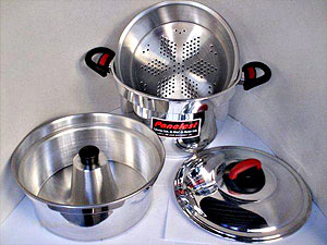 Panela de Cozimento à Vapor Legumeira