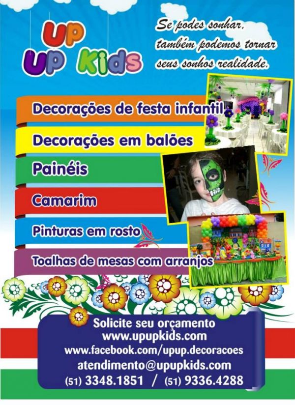 Up Up Kids Locação de Brinquedos & Decoração de Festa Infantil