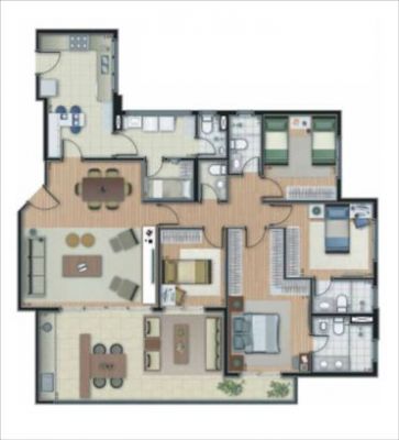Sonatta- Aptos prontos de 125 m² á 262 m² - 4 dormts - 1 á 4 suítes !!!!