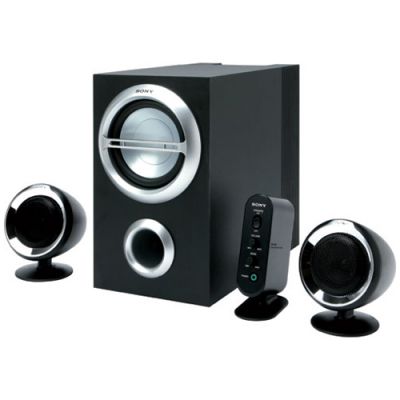  Caixa Acústica e Subwoofer Sony da Computador
