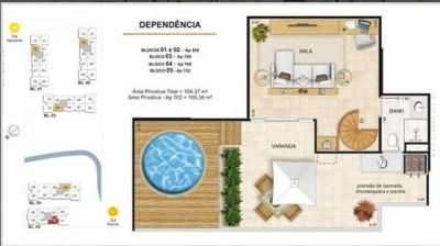 COBERTURA BE HAPPY - FREGUESIA - 390 MIL