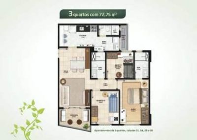 2 E 3 QUARTOS NO MELHOR DO IMBUÍ - GREEN LIFE IMBUI