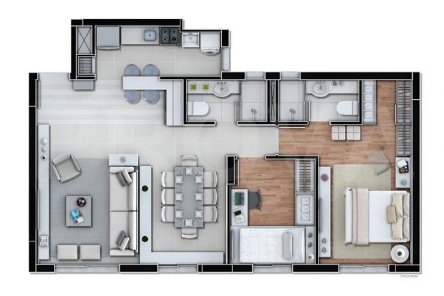 Life Park - Cond. Clube - Canoas - Ap. 2 e 3 dorm
