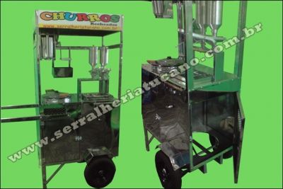 Maquina de Churros em aço inox 